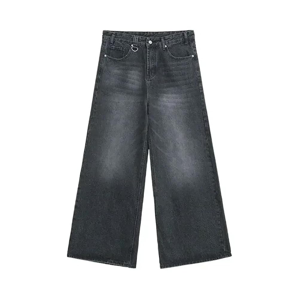 Amazon.com: Women's Light Retro Washed Straight Jeans Street